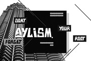 DOGTOWN ! Font | Ungeometric, a Sans Serif Font by Muntab_Art (Thumbnail 5 of 7)