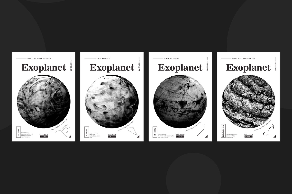 Exoplanets | Graphic set | 20 PNG's, an Object Graphic by Artem Vorotnikov (Photo 7 of 13)