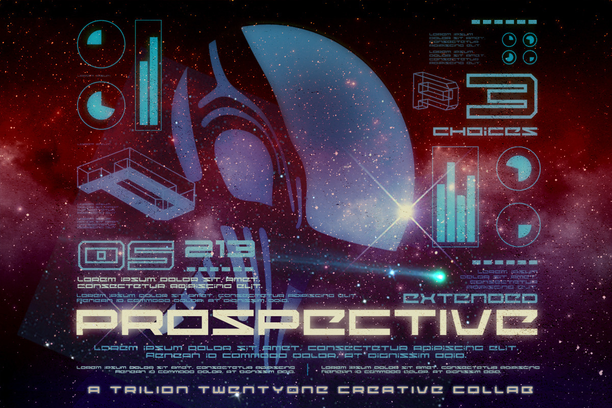 Prospective Font preview 4