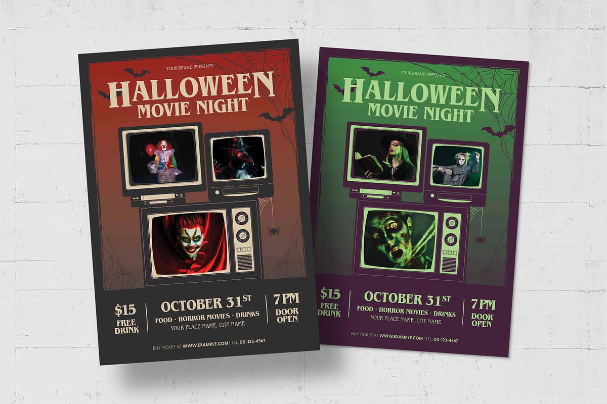 Halloween Flyer Template, a Flyer Template by BrandPacks (Photo 5 of 5)