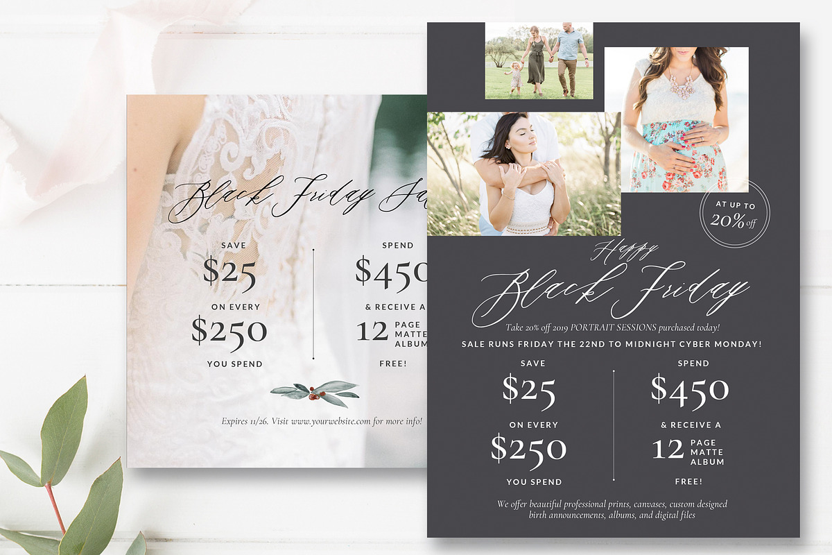 Black Friday Sales Flyer Templates, a Flyer Template by By Stephanie Design (Photo 1 of 4)