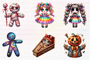 Halloween Voodoo Doll Clipart, an Illustration by CreationArt (Thumbnail 2 of 5)