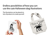 Cute Doodle Halloween Dogs, an Animal Illustration by Liz Pengilley Studio (Thumbnail 4 of 4)