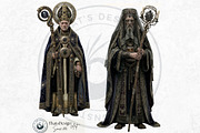Gothic Horror Ecclesial Characters, a Person Illustration by ThatsDesignArt (Thumbnail 9 of 13)
