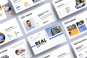 Real Estate Presentation Template, a Presentation Template by MightyDesign