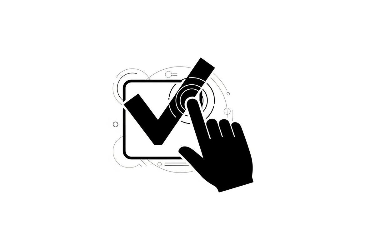 Digital Approval Checklist Icon, a Graphic by hafijul (Photo 7 of 15)
