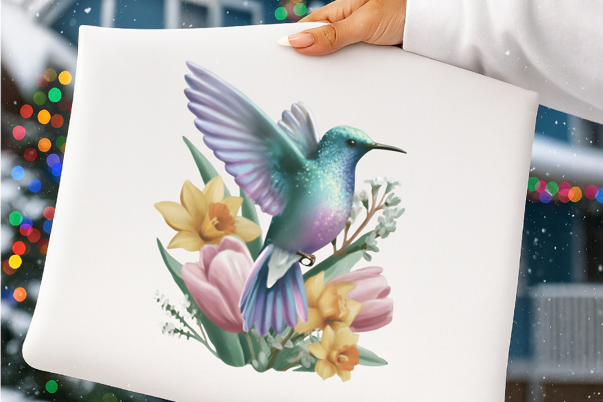 Watercolor spring flowers clipart, an Illustration by SinaCreation (Photo 6 of 7)