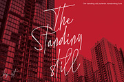 The Standing Still, a Script Font by Gittype (Thumbnail 12 of 12)