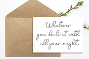 Adelya | Script Font, a Handwritten Font by Scratchones (Thumbnail 5 of 9)