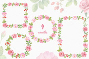 Wild Roses Watercolor Set, a Decorative Illustration by Irina Diasli (Thumbnail 6 of 9)