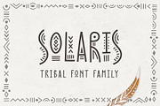 Solaris - Tribal Font Family, a Symbol Font by Struvictory.art (Thumbnail 1 of 9)
