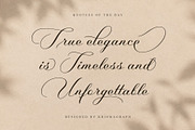 Fesbrise – Luxury Calligraphy Script, a Script Font by Krismagraph (Thumbnail 7 of 10)