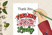 Feeling Lucky Valentine's Day Png, an Illustration by Creative Art (Thumbnail 2 of 6)