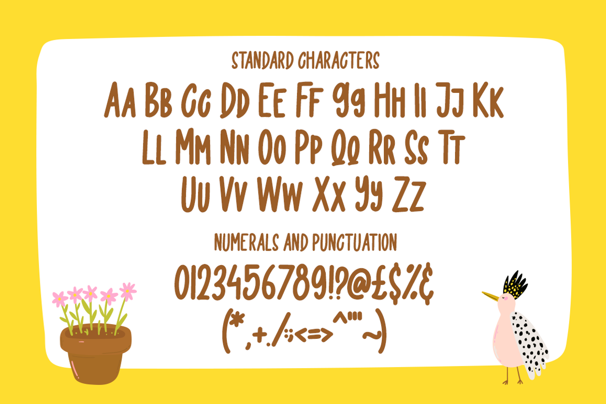 Happy Smile Fun Handwritten Font, a Handwritten Font by Fatmawati (Photo 10 of 12)