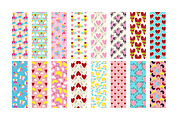 Valentine's Day Bookmark printable, a Card Template by Art's and patterns (Thumbnail 6 of 9)