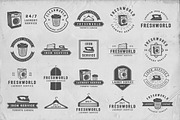 Set of Vintage Laundry Emblems, a Branding & Logo Template by AkimD (Thumbnail 3 of 4)
