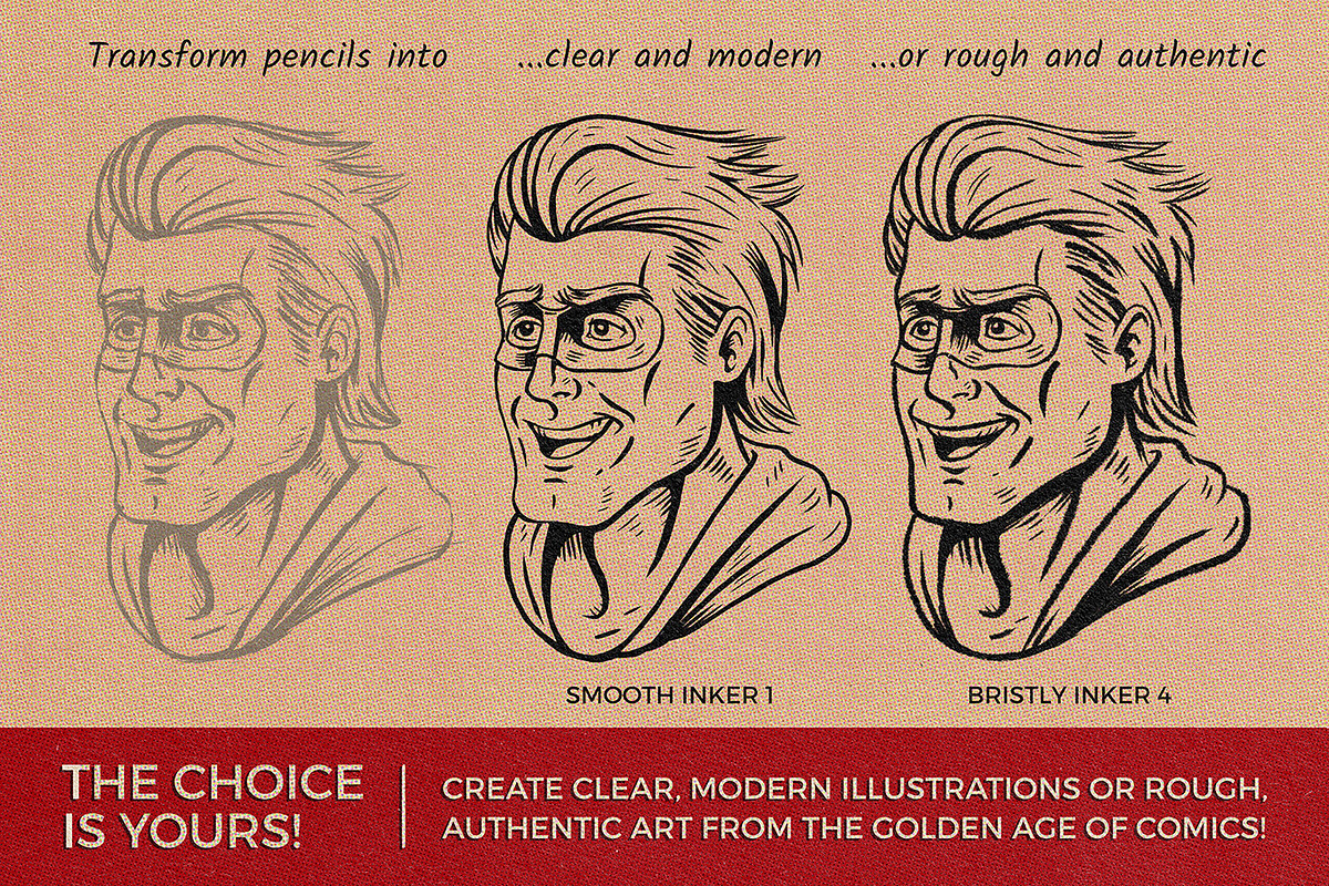 The Invincible Inker for Procreate, a Brush Add-On by TomWarne (Photo 6 of 11)