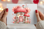 Watercolor Valentine Fairy Clipart, an Illustration by Canvas Craft (Thumbnail 4 of 6)
