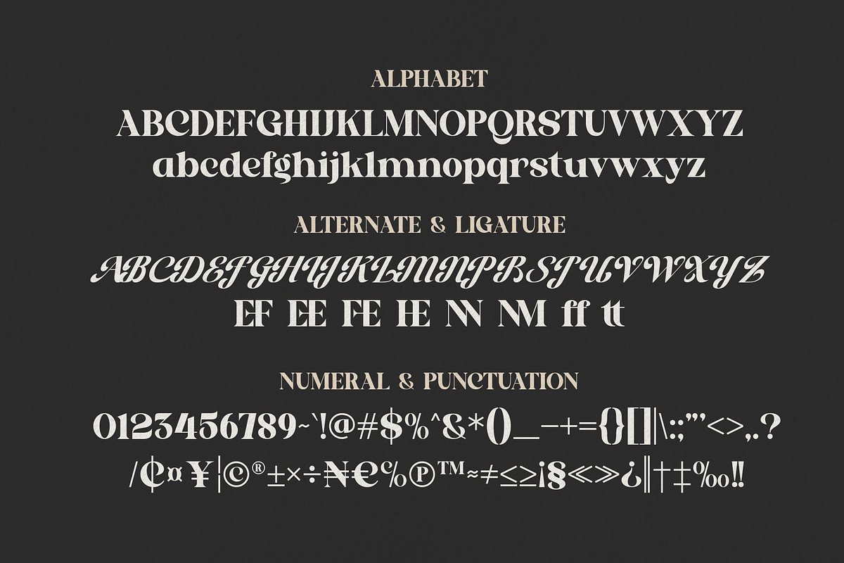 Raluweh - Modern Serif Display, a Serif Font by MaikoHatta (Photo 6 of 8)
