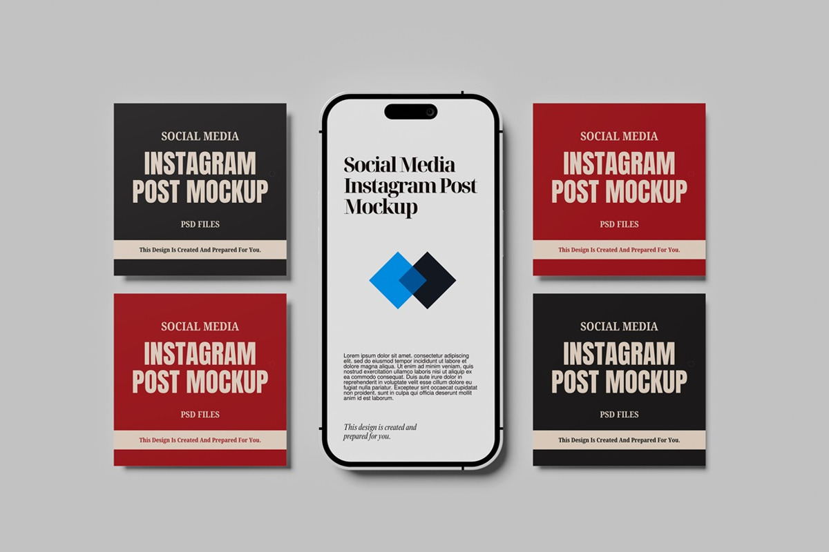 Social Media Post Mockup, an Advertising Mockup by GraphicWindow (Photo 5 of 5)