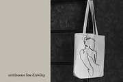 Continuous Line Drawing, a Person Illustration by Anastasiia_Dzhioeva (Thumbnail 2 of 2)