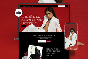 Luxury Squarespace Website Template, a Squarespace Template by Row Creative
