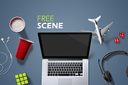 Games & Entertainment Scene Creator, a Cups & Container Mockup by h3design (Thumbnail 9 of 11)