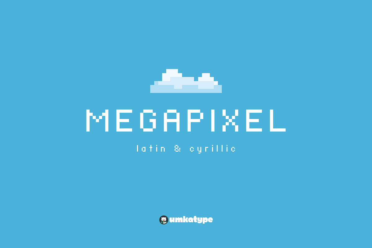 Megapixel Pixel Game Font, a Font by alpercakici (Photo 9 of 9)