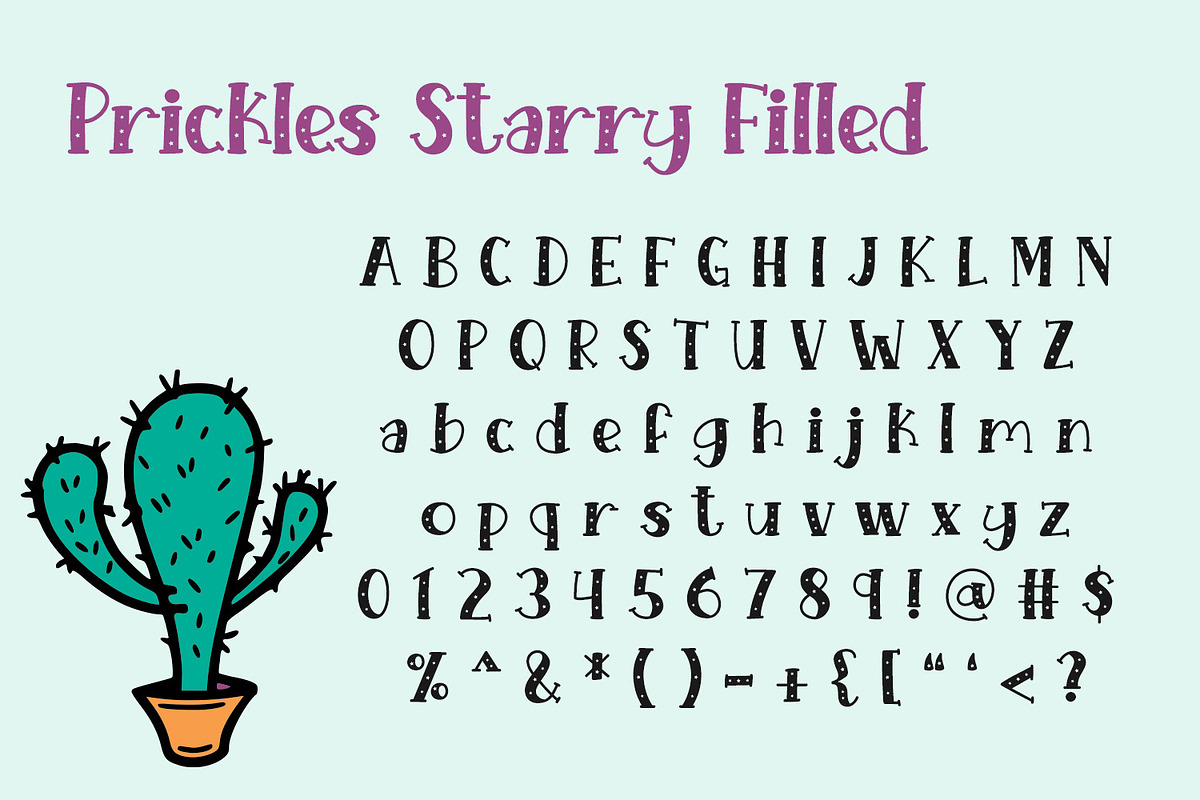 Starry Prickles preview 4