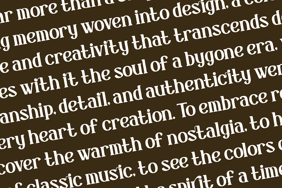 Demerique - Serif Typeface Font, a Serif Font by Rishsketch (Photo 8 of 15)