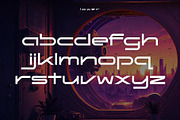 Stardock - Futuristic Typeface, a Sans Serif Font by HipFonts (Thumbnail 4 of 8)