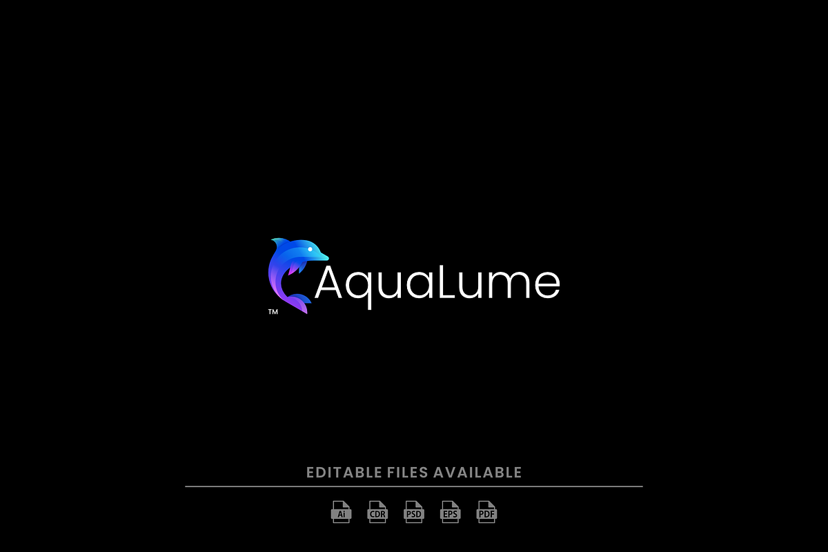 Gradient Modern Dolphin Logo Design, a Branding & Logo Template by Artnivora.Std (Photo 2 of 2)