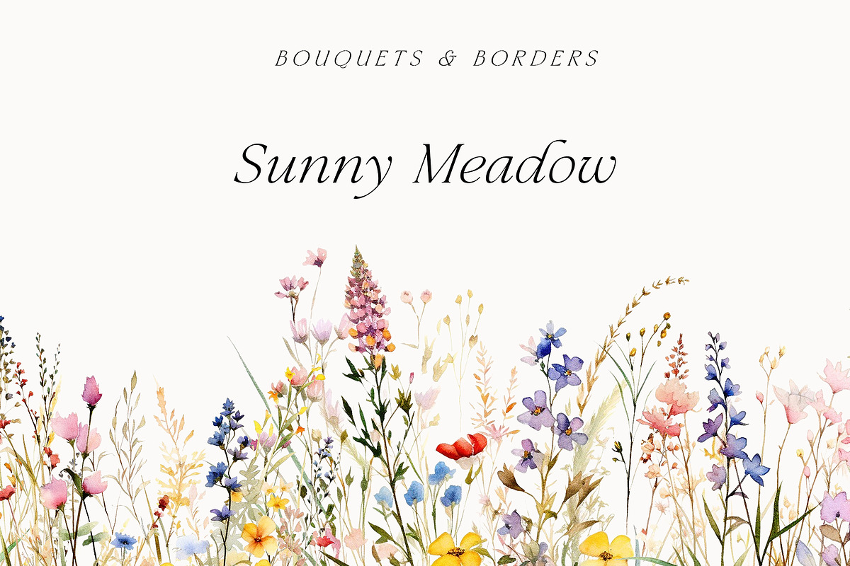 Watercolor Floral Bundle (45 in 1), a Decorative Illustration by Lana Elanor (Photo 54 of 180)