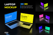 Laptop Mockup, a Mac Mockup by Artlogs x Modaldesain (Thumbnail 1 of 7)