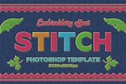 Embroidery Mockup, a Layer Style Add-On by Andrew Skoch Design (Thumbnail 1 of 5)