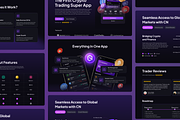 ChaintNova - Crypto Landing Page UI, a Templates & Theme by Agensip Design Agency (Thumbnail 7 of 8)