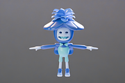 Water Monster 3D Character Pack, a Characters & Person 3D Model by Dudukbersama (Thumbnail 8 of 11)