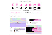 Canva Pastel Branding Kit, a Branding & Logo Template by CopertiniStudio (Thumbnail 5 of 8)