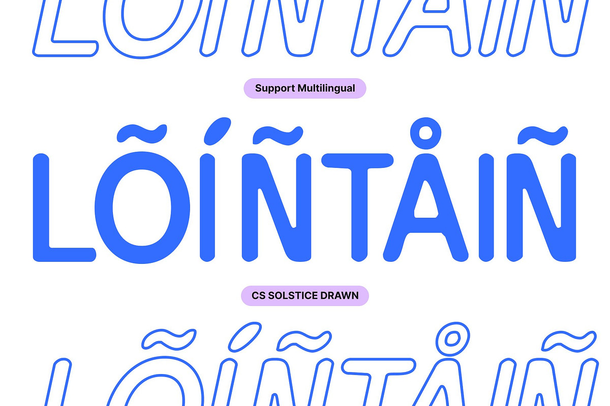 CS Solstice Drawn, a Sans Serif Font by Craft Supply Co. (Photo 6 of 8)