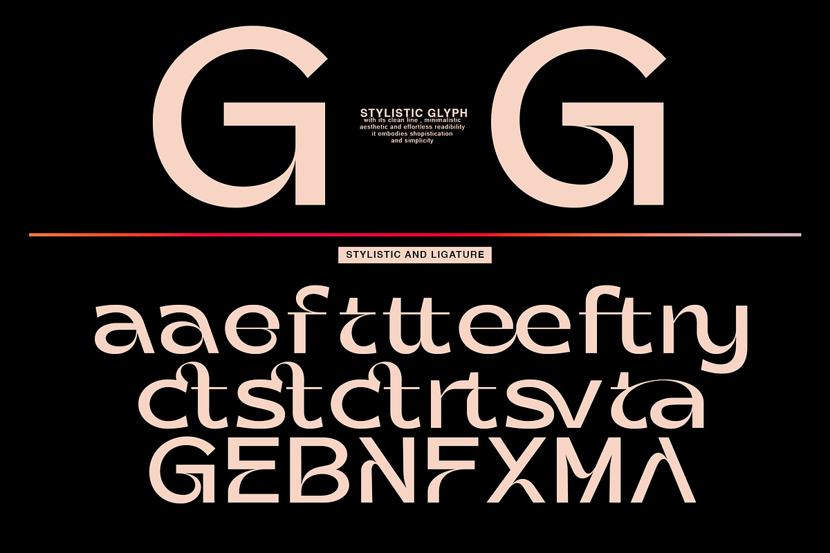 Glave, a Sans Serif Font by senzana (Photo 5 of 10)