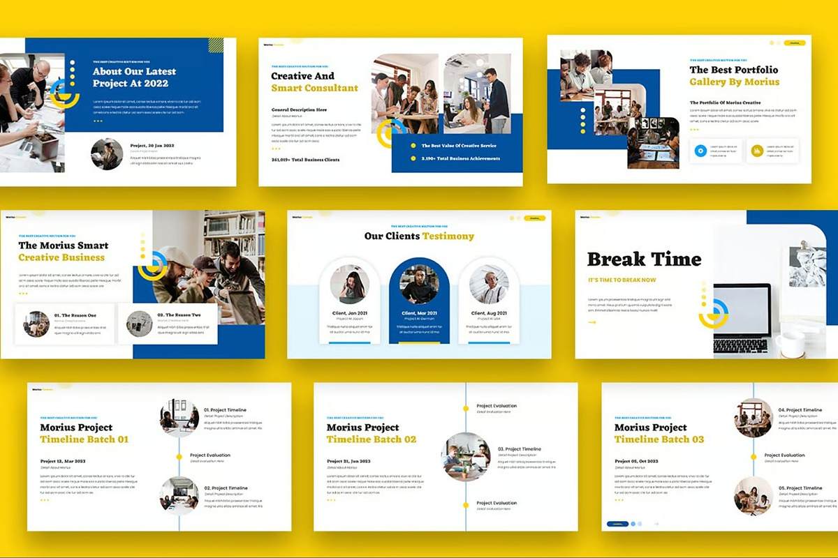 Morius - Creative Company Keynote, a Presentation Template by Fit-tee (Photo 4 of 6)