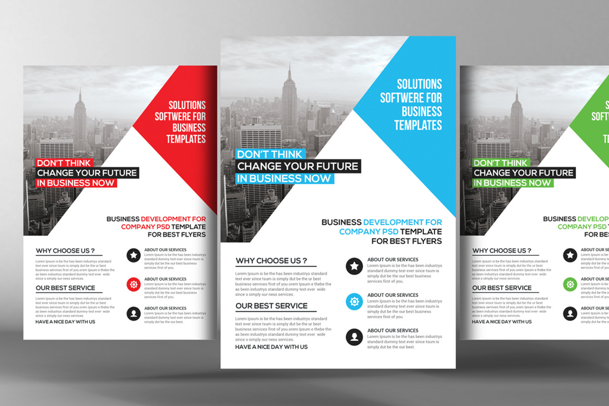 Accounting Firm Flyer Template, a Flyer Template by graphicforest