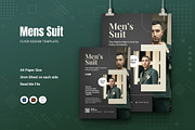 Mens Suit Flyer, a Flyer Template by Fannan Studio (Thumbnail 1 of 2)