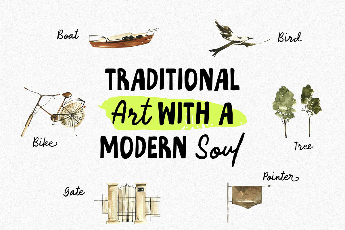 Olivia Jenisen - Hand Drawn Font Duo, a Script Font by Arterfak Project (Photo 11 of 15)