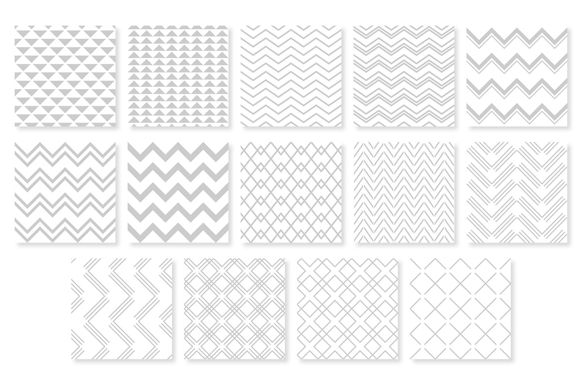 56 Simple Elegant Seamless Patterns, a Pattern Graphic by Vodoleyka (Photo 8 of 10)