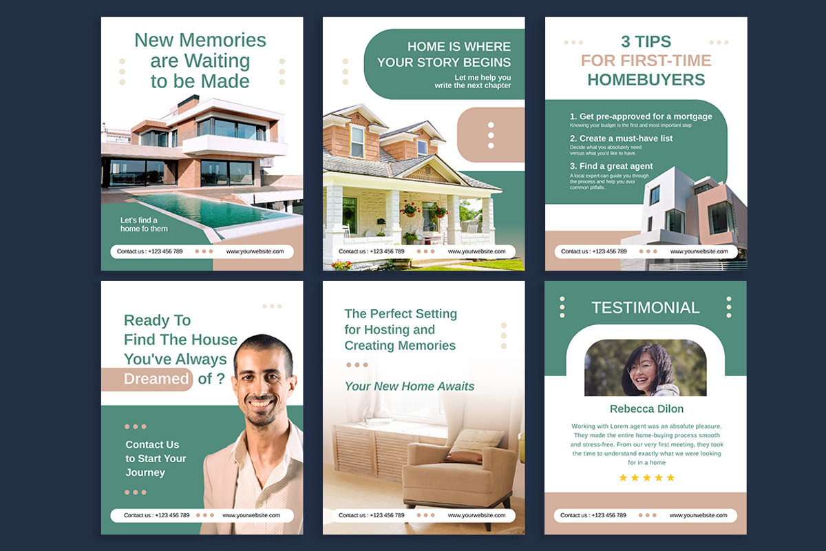 Real Estate - Instagram Feed preview 3
