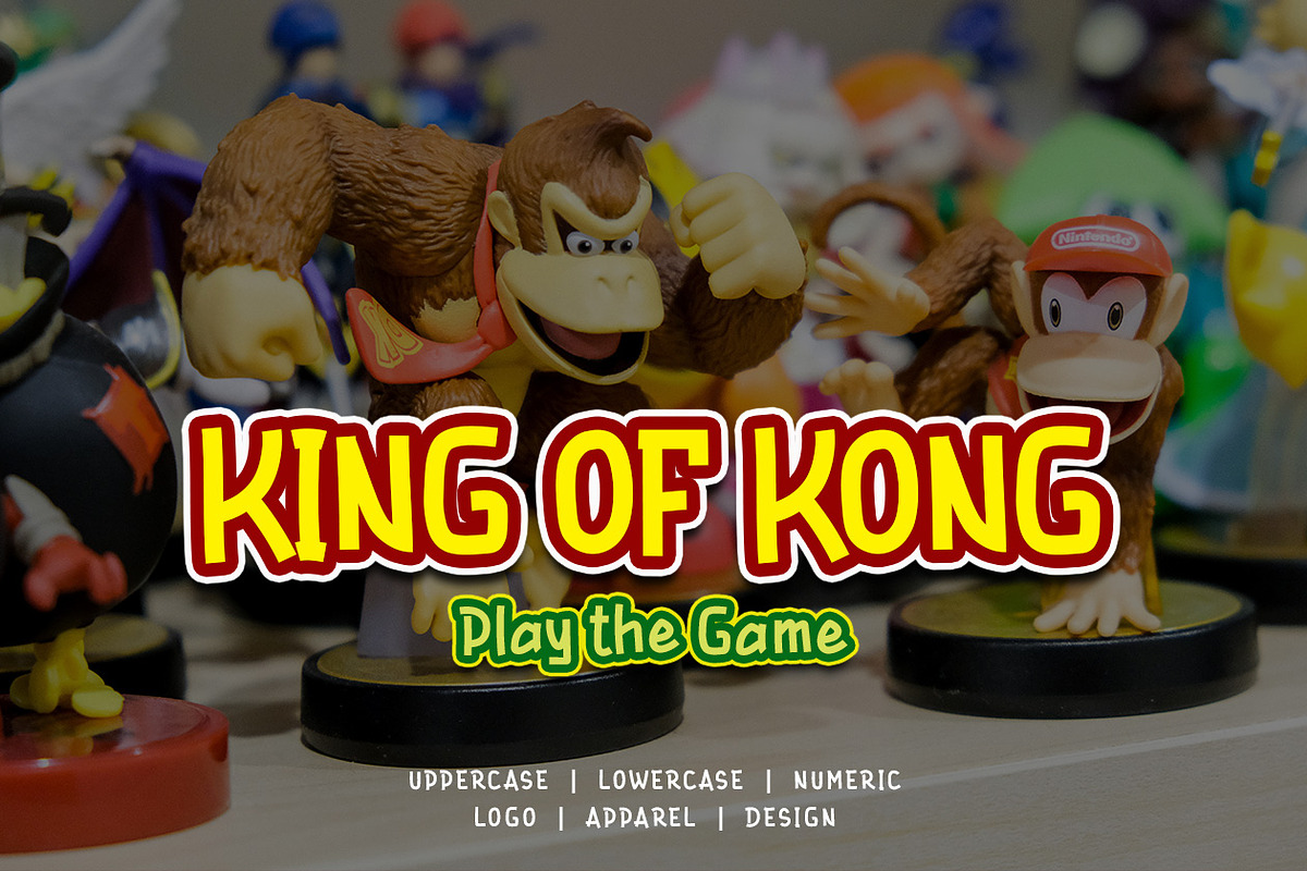 Izzul Game Display Font, a Font by yantodesign (Photo 2 of 10)