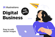 Business Concept illustrations, a Work Illustration by StonePic (Thumbnail 1 of 3)