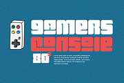 Virtual - Modern Display Font, a Sans Serif Font by Luna Shop (Thumbnail 4 of 5)