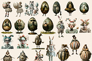 WHIMSICAL GOTHIC EASTER JOURNAL KIT, a Person Illustration by Daring Digies (Thumbnail 2 of 10)